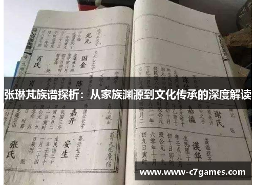 张琳芃族谱探析：从家族渊源到文化传承的深度解读